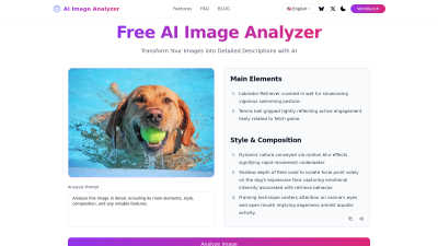 AI Image Analyzer - AI tool for AI Assistants