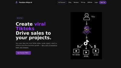 Shorts Ninja AI - AI tool for Content Creation