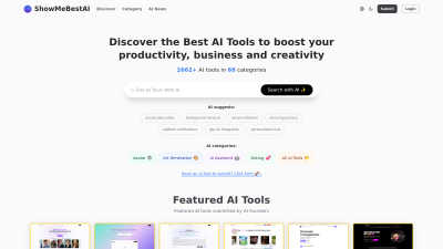 ShowMeBest.ai - AI tool for AI Assistants