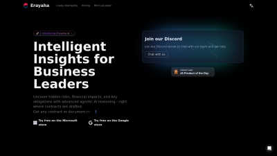 Erayaha - AI tool for Business & Finance