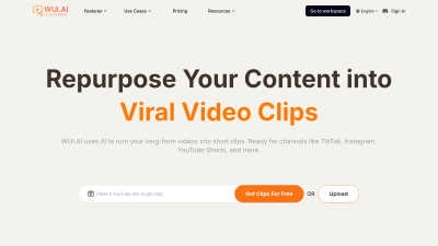WUI.AI - AI tool for Content Creation