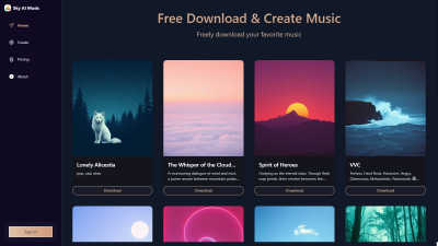 Sky Ai music - AI tool for Audio & Music