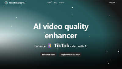 Next Enhancer AI - AI tool for Lifestyle & Entertainment