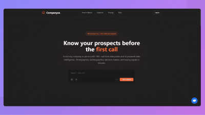 Companyze - AI tool for Marketing