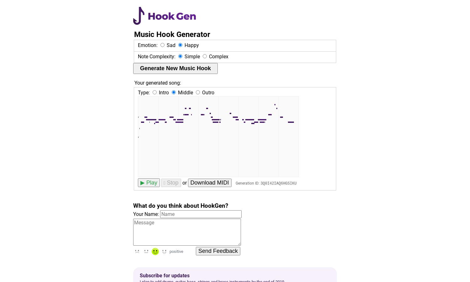 HookGen Website