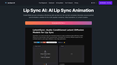 Lip Sync AI - AI tool for AI Assistants