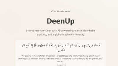 Deenup - AI tool for Lifestyle & Entertainment