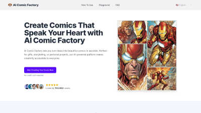 AI Comic Factory - AI tool for Image & Photo