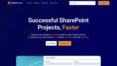 Ultimate Forms - AI tool for Project Management