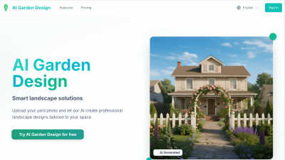 AI Garden Design - AI tool for Design Tools