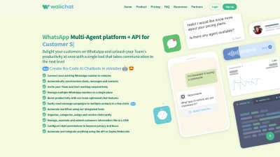 WaliChat - AI tool for Analytics & Data