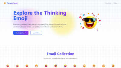 Thinking Emoji - AI tool for Content Creation