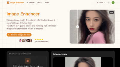 Free Image Enhancer - AI tool for Image & Photo
