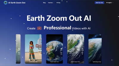 Earth Zoom Out AI - AI tool for Generative Art