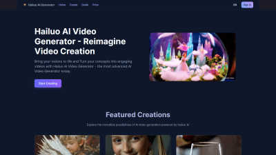 Hailuo AI Video Generator - AI tool for Content Creation
