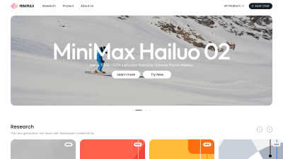 MiniMax AI - AI tool for Content Creation