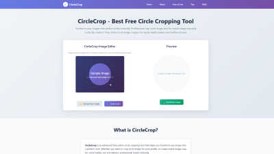 CircleCrop - AI tool for Design Tools