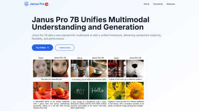 Janus Pro - AI tool for AI Assistants