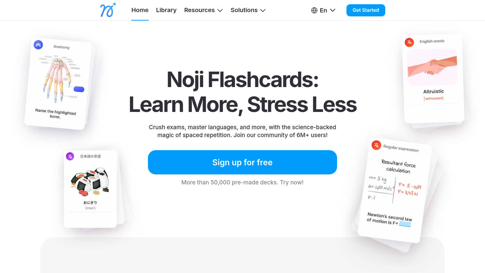 Anki Pro application interface and features