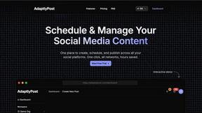 AdaptlyPost - AI tool for Content Creation