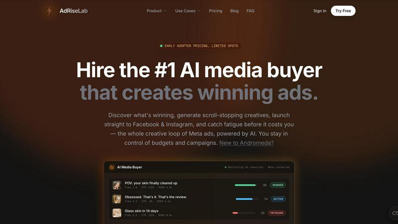 AdRiseLab screenshot