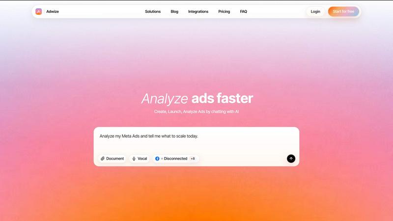 Adwize AI screenshot