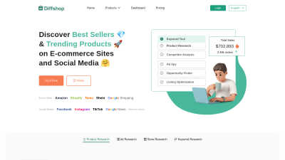 Diffshop - AI tool for Analytics & Data