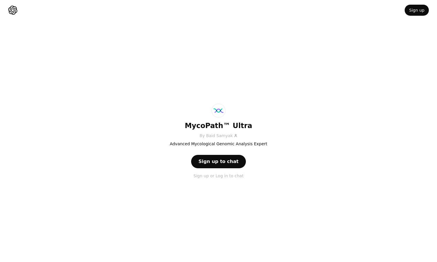 ChatGPT - MycoPath™ Ultra Website