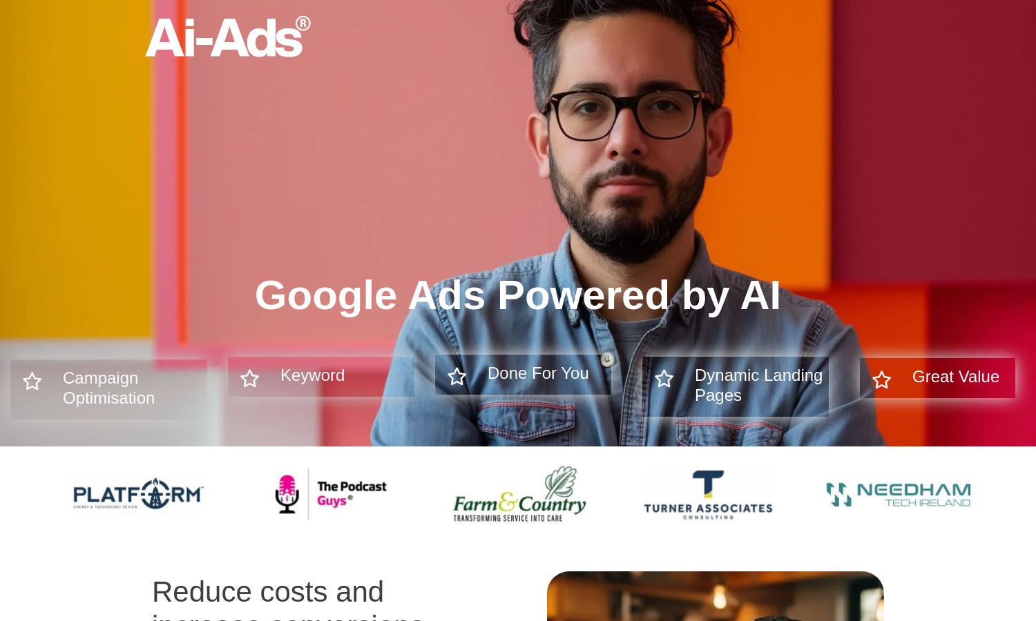 AI Ads Website