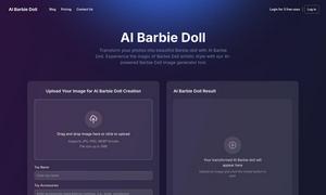 AI Barbie Doll Website