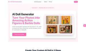 AI Doll Generator Website