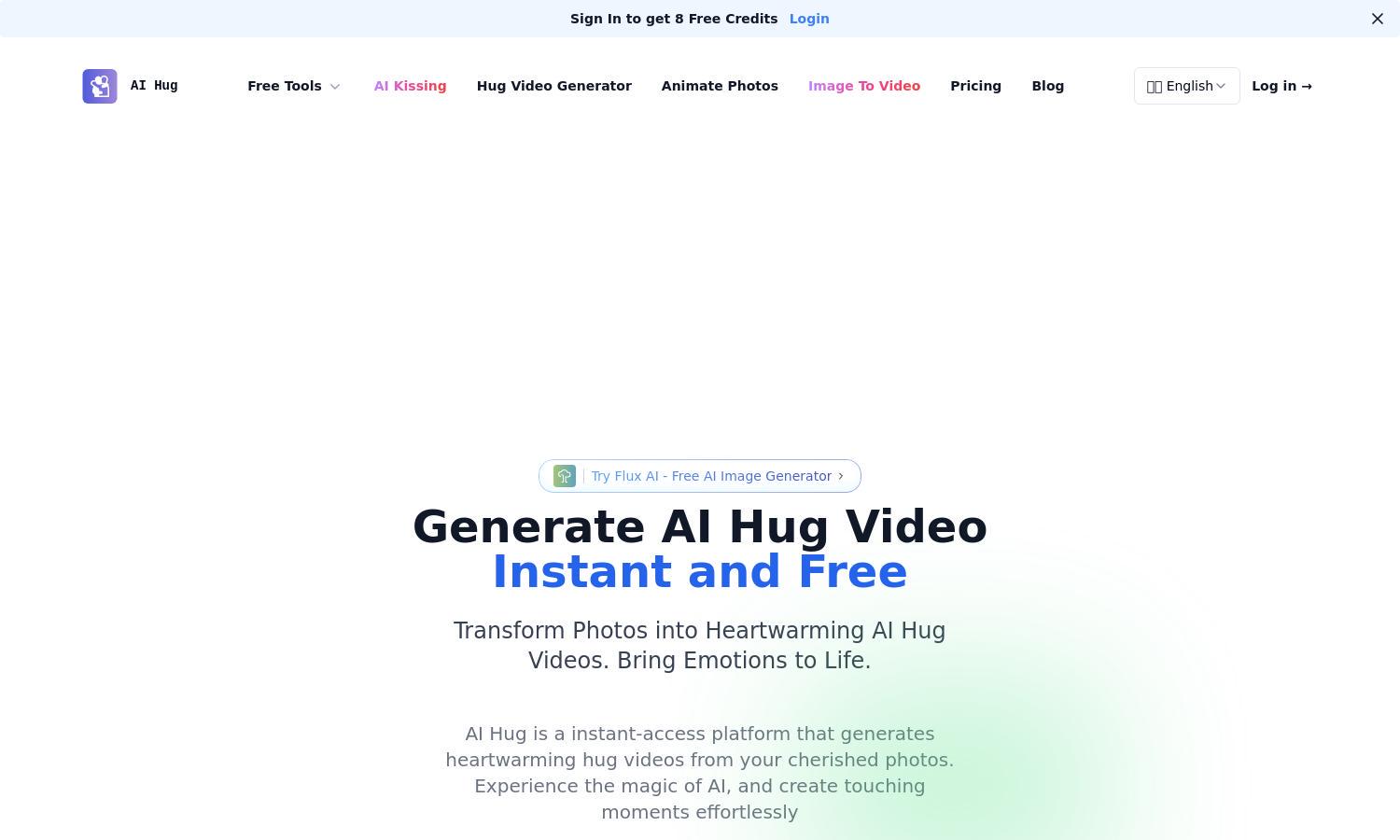 AI Hug Website