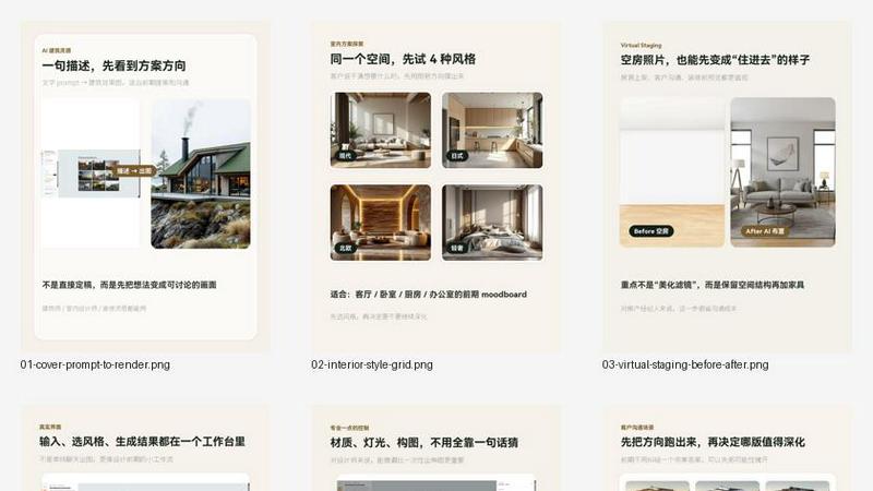 AI Architecture Generator application interface and features