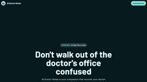 Ai Doctor Notes - AI tool for AI Assistants