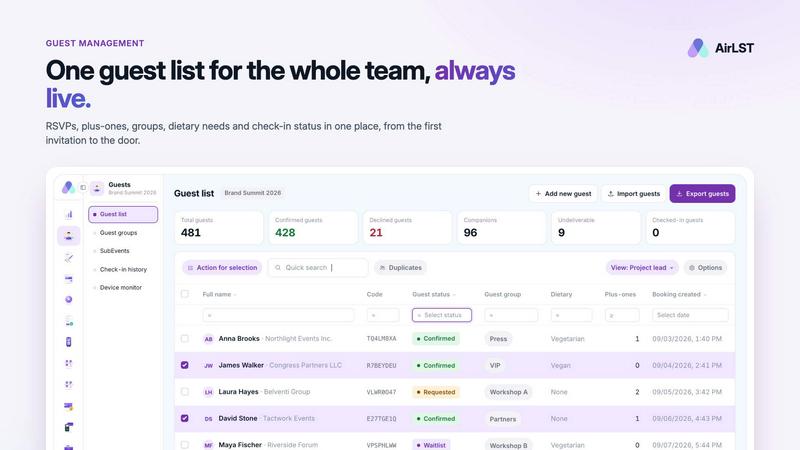 AirLST screenshot