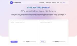 AIToHumanize Website