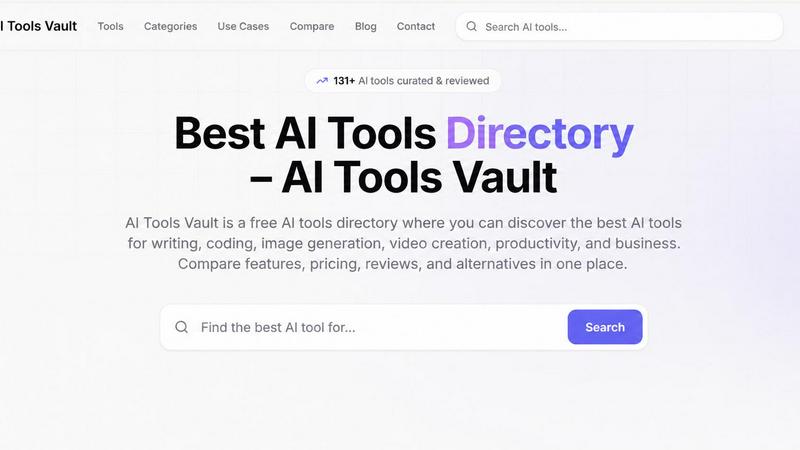 AI Tools Vault screenshot