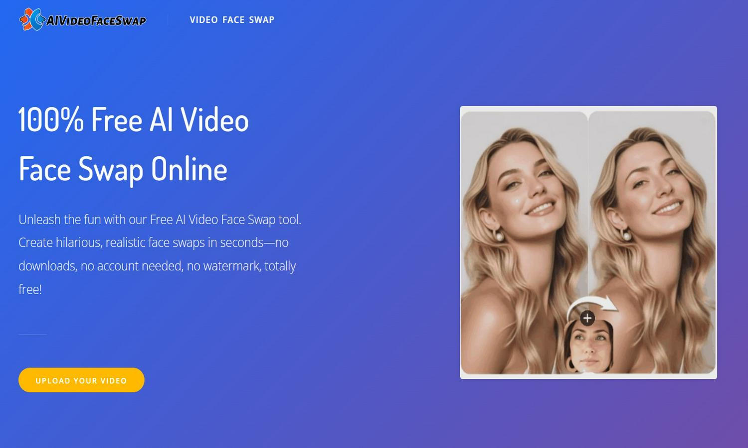 AIVideoFaceSwap Website
