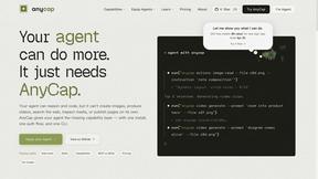 AnyCap AI - AI tool for APIs