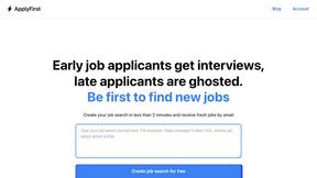 ApplyFirst - AI tool for productivity