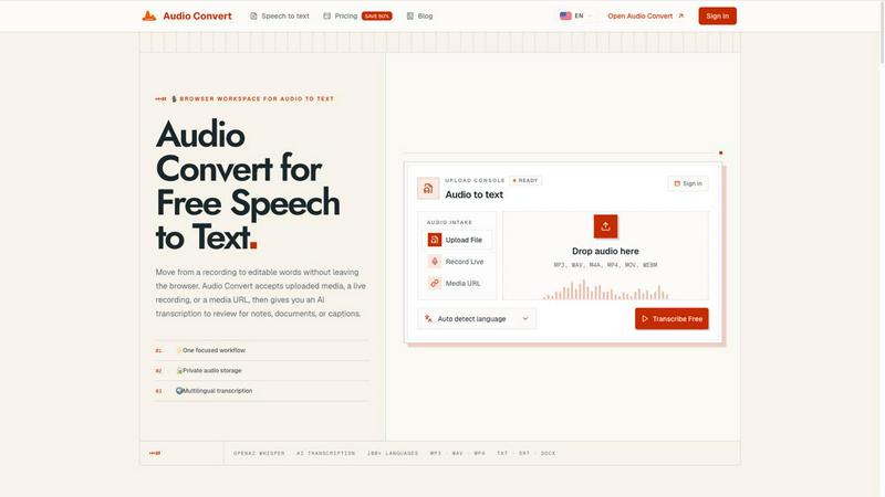 Audio Convert screenshot