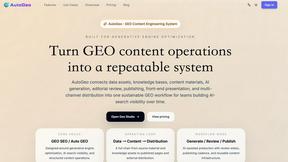 Auto Geo Seo - AI tool for Marketing