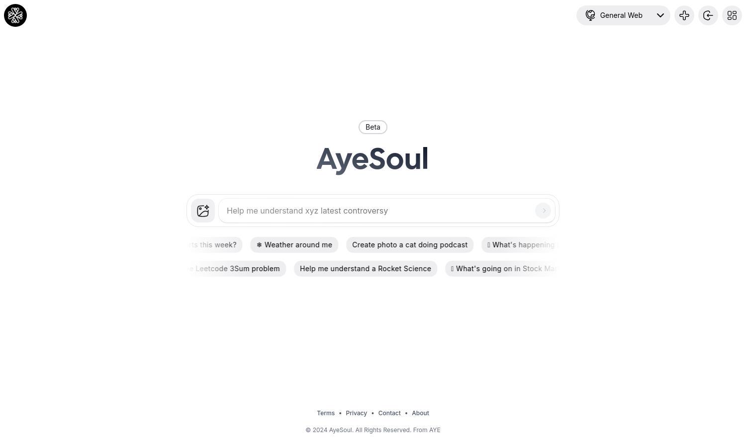 AyeSoul Website