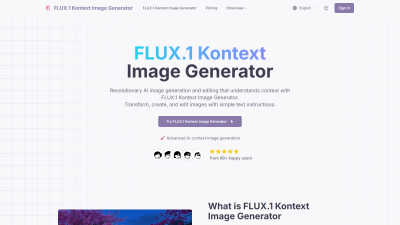 FLUX.1 Kontext Image Generator - AI tool for Content Creation
