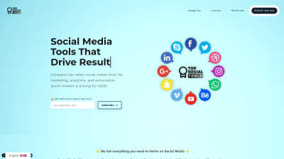 Top Social Tools - AI tool for Analytics & Data