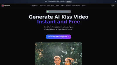 AI Kissing - AI tool for Content Creation