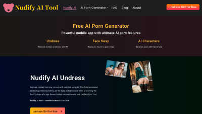 Nudify AI Tool - AI tool for Content Creation