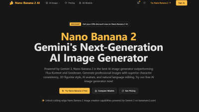 Nano Banana 2 AI - AI tool for Design Tools