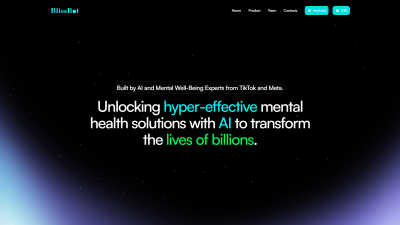 BlissBot.AI - AI tool for AI Assistants
