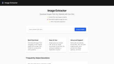 Image Extractor - AI tool for Image & Photo
